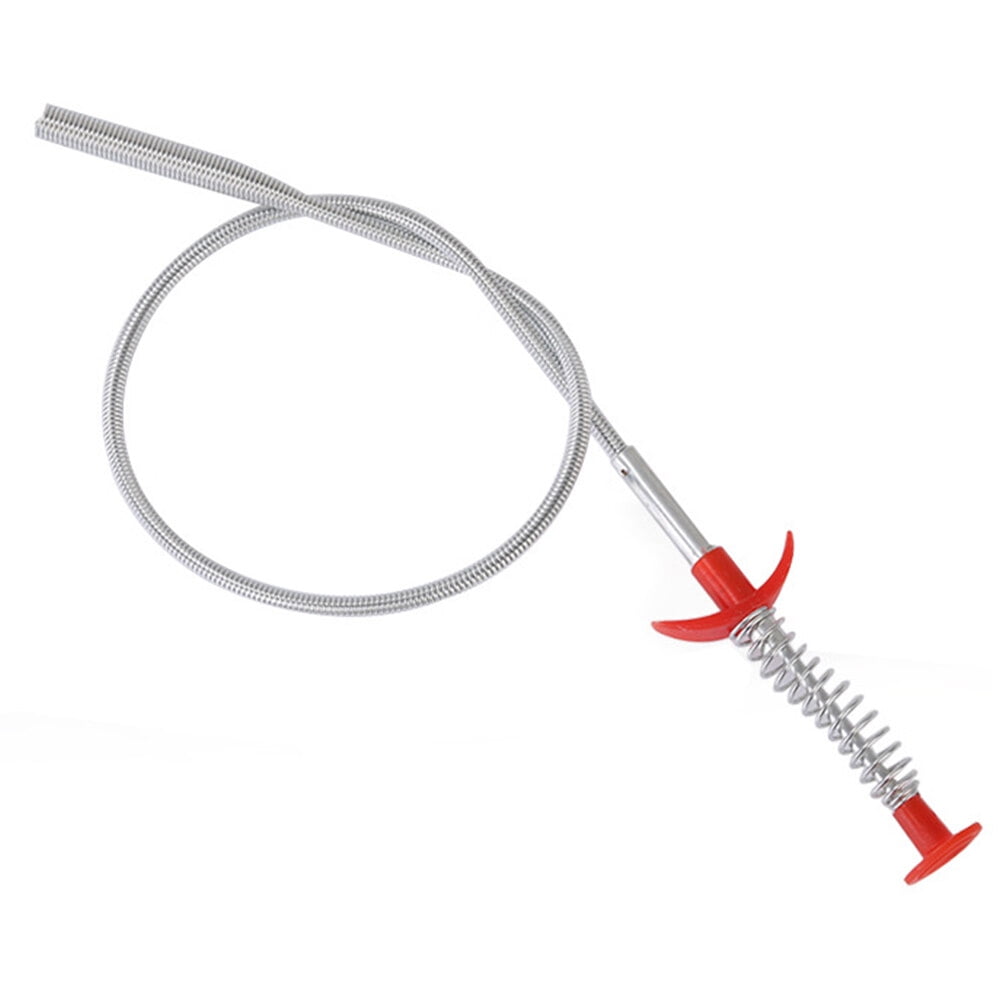 Gong 85cm Pipe Dredging Tool Bendable Flexible Drain Cleaner Sticks