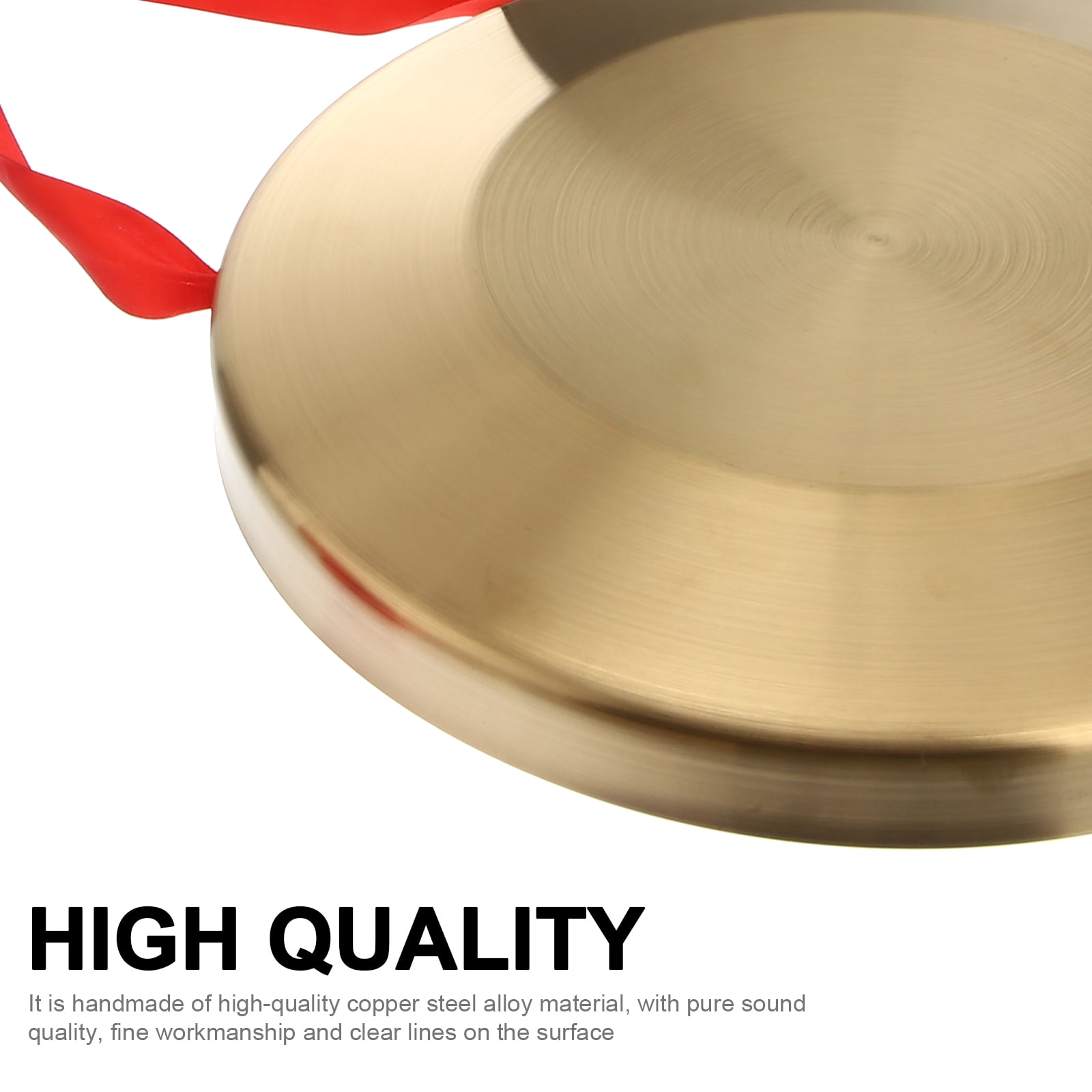 Gong Chinese Percussion Instrument Copper Tam Hand Instruments Celebration Traditional Chime