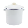 Gong Enamel Bucket Water Bucket Home Rice Storage Bucket Laboratory