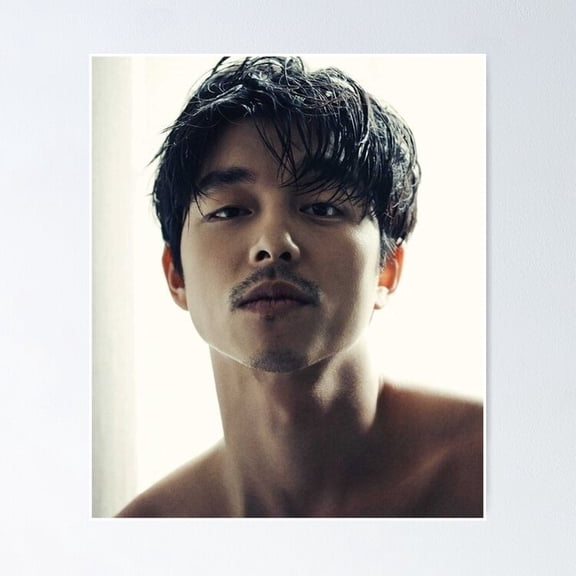 Gong Yoo Handsome Korean Actor K-Drama Celebrity Photo Portrait Wall Decor, Unframed Poster