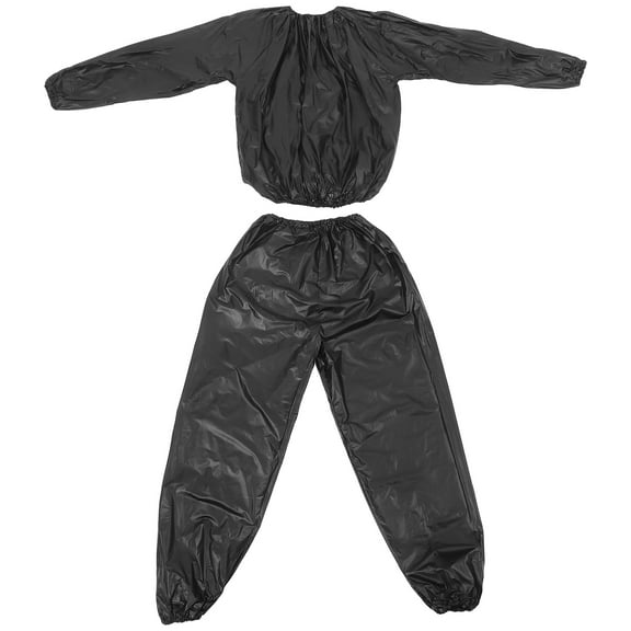 Sauna Suit with Top and Pants for Women Accelerates Fat Burning and Silver