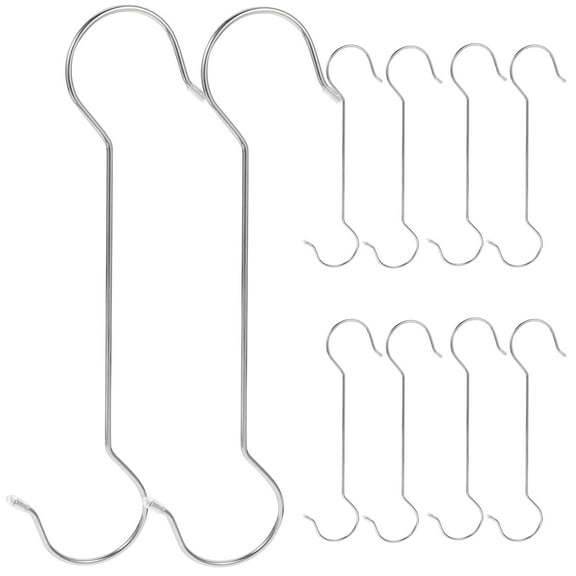 Gongc 10Pcs Planter Hook Garden Hook Tree Branch Hook Lantern Hook Hanging Bird Feeder Hook