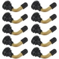 thumbnail image 1 of Gongc 10pcs Rubber Tire Valve Stems for Motorcycle ATV Tubeless Rims, 1 of 5