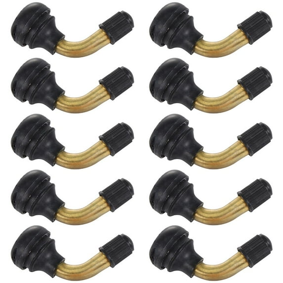 Gongc 10pcs Rubber Tire Valve Stems for Motorcycle ATV Tubeless Rims