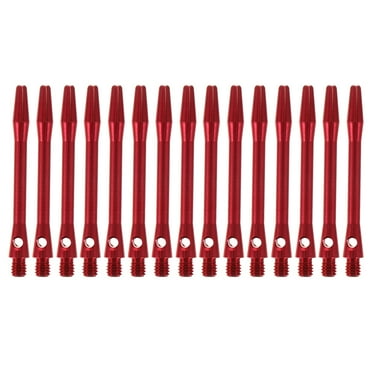 Gongc 15Pcs Stainless Steel Tip Professional Darts Set Red