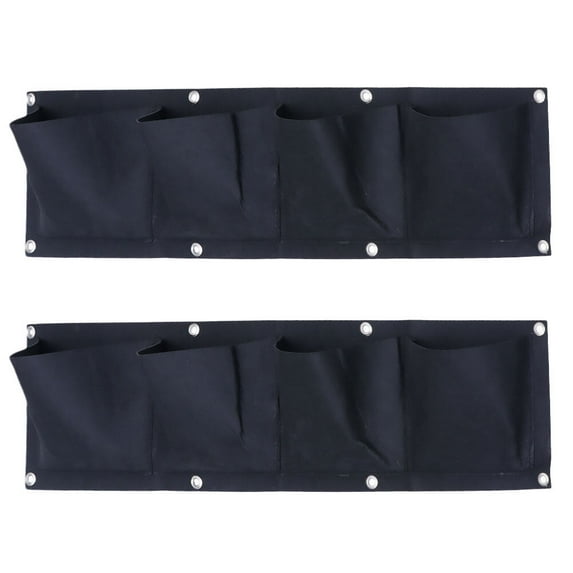 Gongc 2 Vertical Garden Wall Planter with 3 Pockets for Vegetables