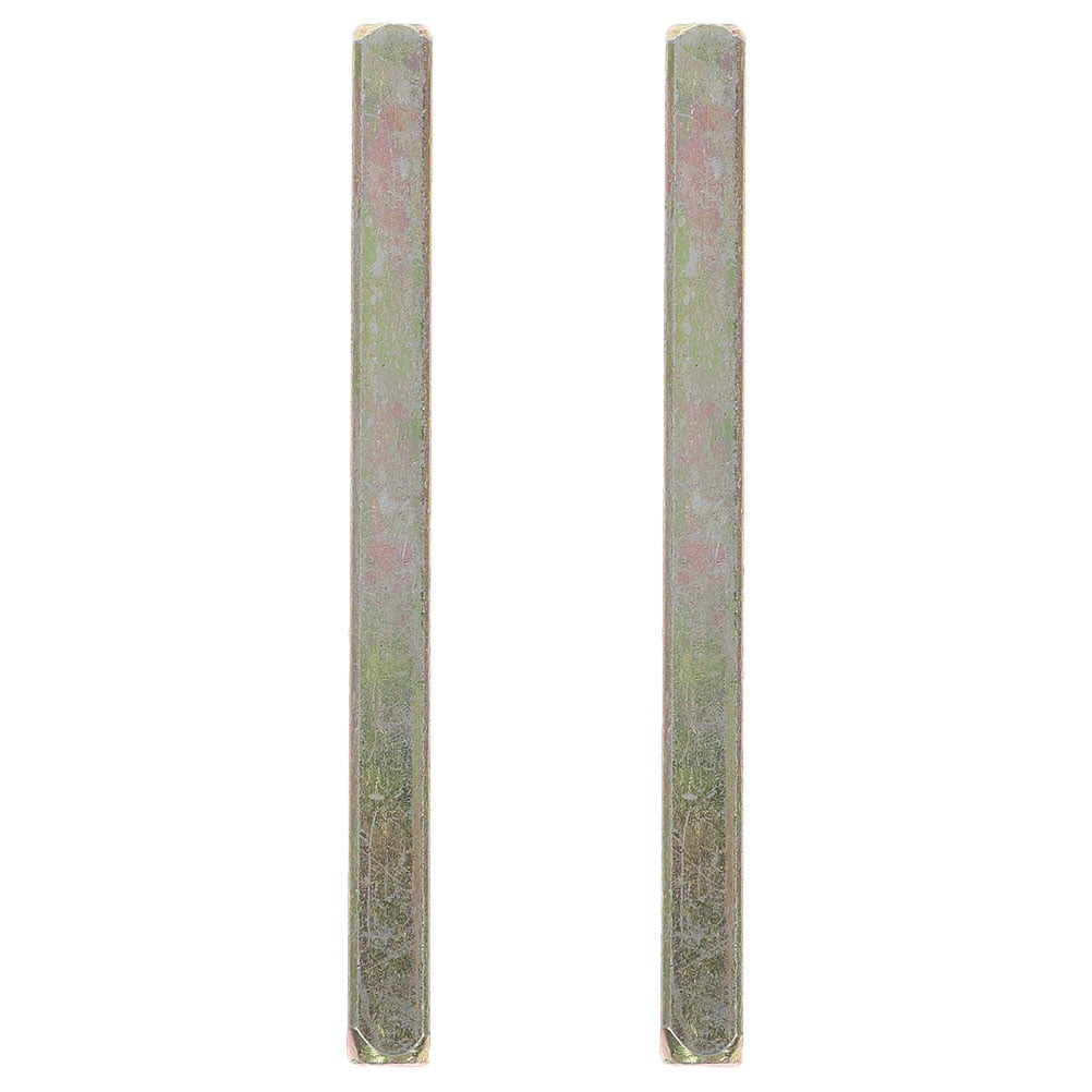 Gongc 2pcs Door Handle Spindle Bar 75mm Iron Replacement for Interior
