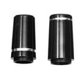 thumbnail image 1 of Gongc 2pcs Ferrules for 0.355" Iron Shaft (Black), 1 of 4