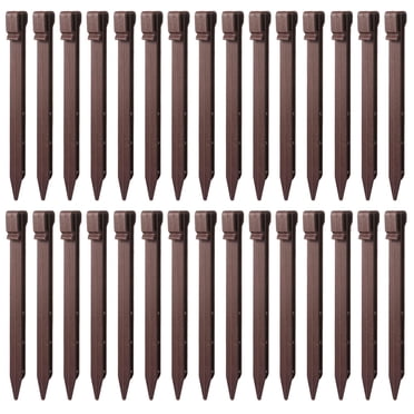 AAGUT Rebar Stakes 12 Inch Heavy Duty Galvanized Ground Stakes with ...