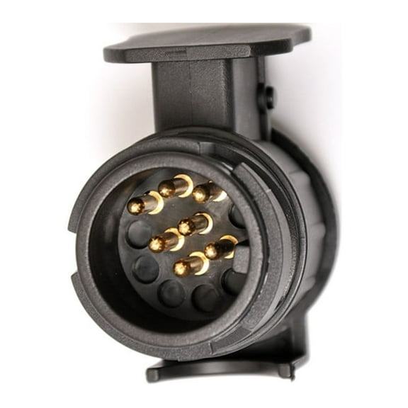 Gongc 7-Way to 13-Pin Trailer Light Converter Adapter 12V