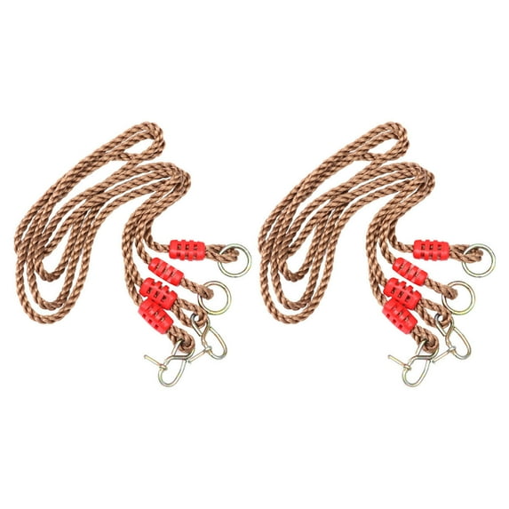 Gongc Adjustable Tree Swing Ropes with Carabiners - 660 Lbs Limit