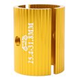 thumbnail image 1 of Gongc Aluminum Handlebar Shim 25.4 to 31.8MM Bike Adapter (Golden), 1 of 5