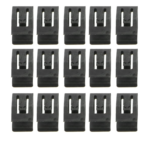 Gongc Car Decor 50pcs Interior Trim Clips Universal Auto Retainer Fastener Black