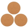 thumbnail image 1 of Gongc Cork Plant Coaster Round Mat: Soft Corkboard Pad (8 Inch), 1 of 5