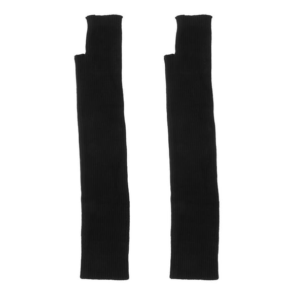 Gongc Men's Fingerless Mittens Arm Warmer Stretchy Sleeve (2pcs)