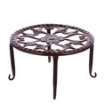 thumbnail image 1 of Gongc Metal Plant Stand Flower Pot Holder Rack Display Shelf with Scroll Pattern, 1 of 4