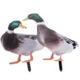thumbnail image 1 of Gongc Outdoor Mallard Duck Statue Garden Decor Ornaments (2 Pcs), 1 of 6