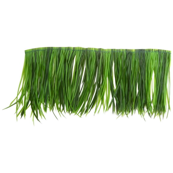 FUTUREORYY Simulated Thatch Roof Green 1Set 39.30X19.65X0.20In