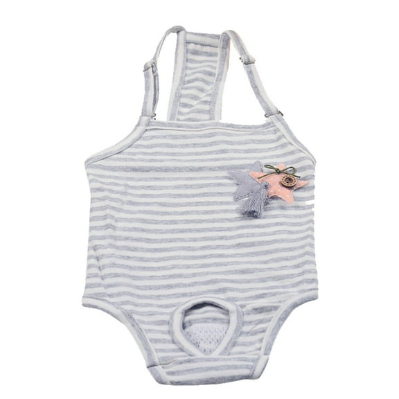 Gongc Washable Dog Diapers with Suspender for Female Dogs in Heat - XL Small Harness