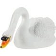 thumbnail image 1 of FUTUREORYY Swan Figurine Resin White 1Set 11x4.9In, 1 of 5