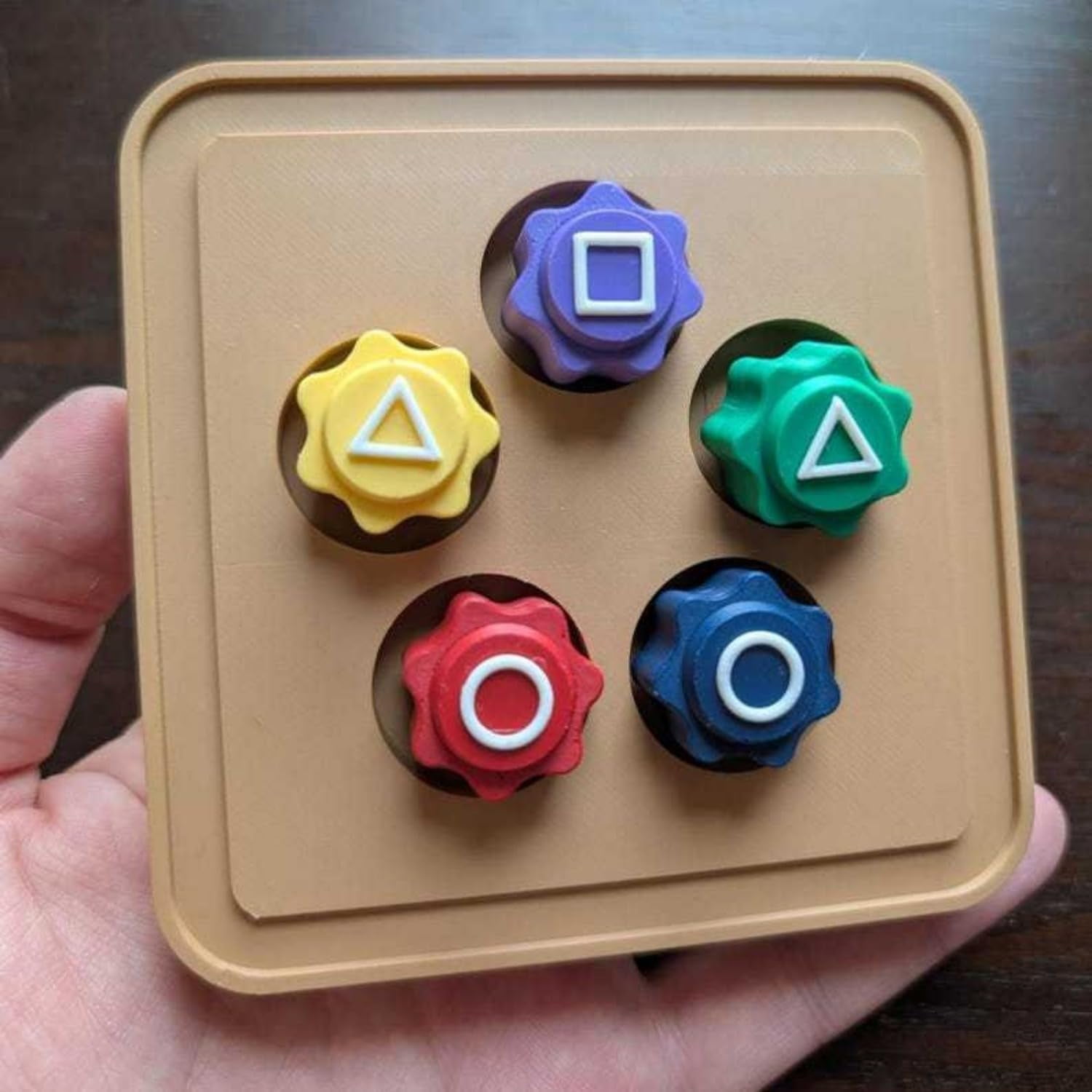 Jeu Traditionnel Coréen Gonggi - 24 Pierres Colorées Avec Boîtes, Jeu Familial Pour Tous Âges
