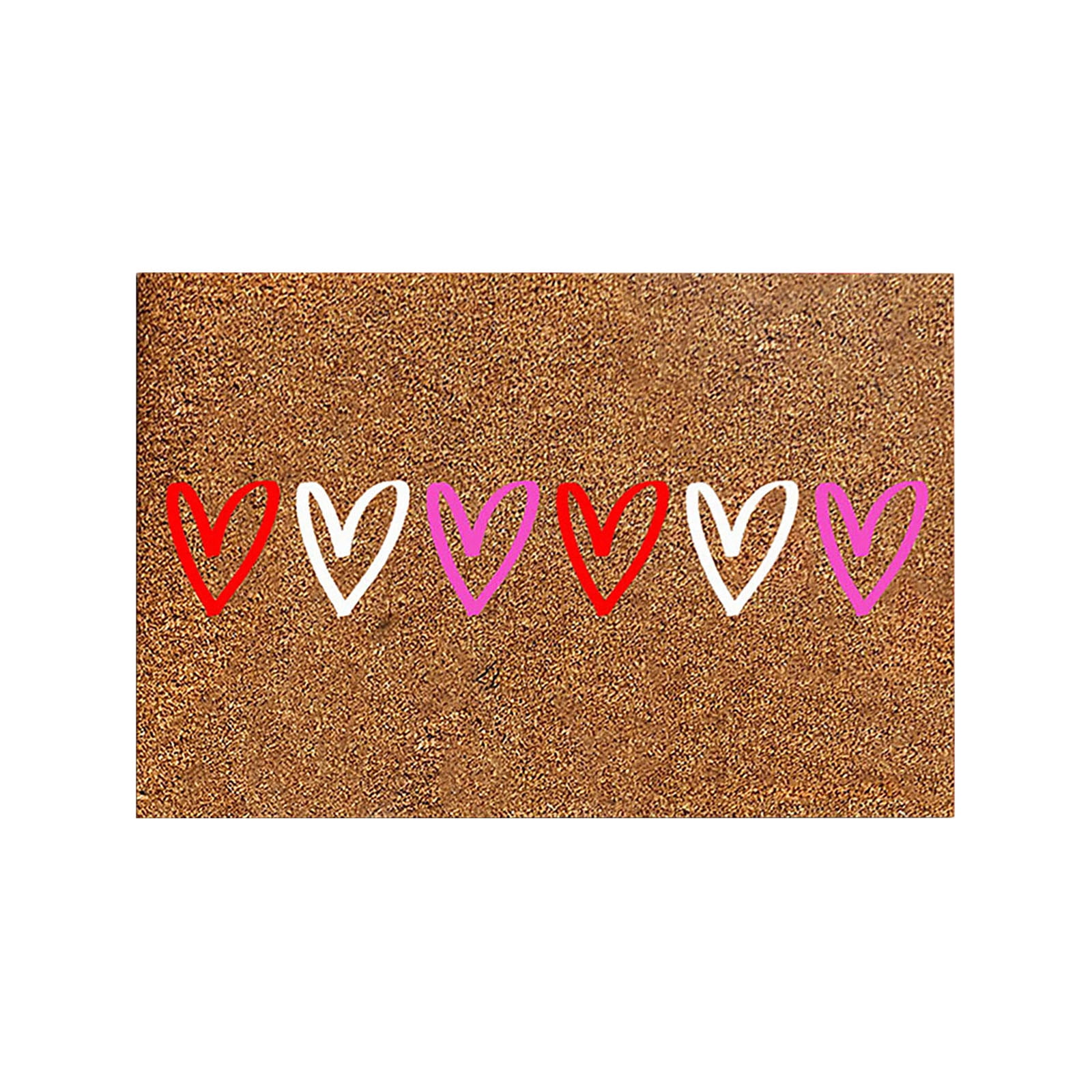 Gongjisey Rug Carpet Floor Mat Valentine'S Day Living Room Bedroom Red