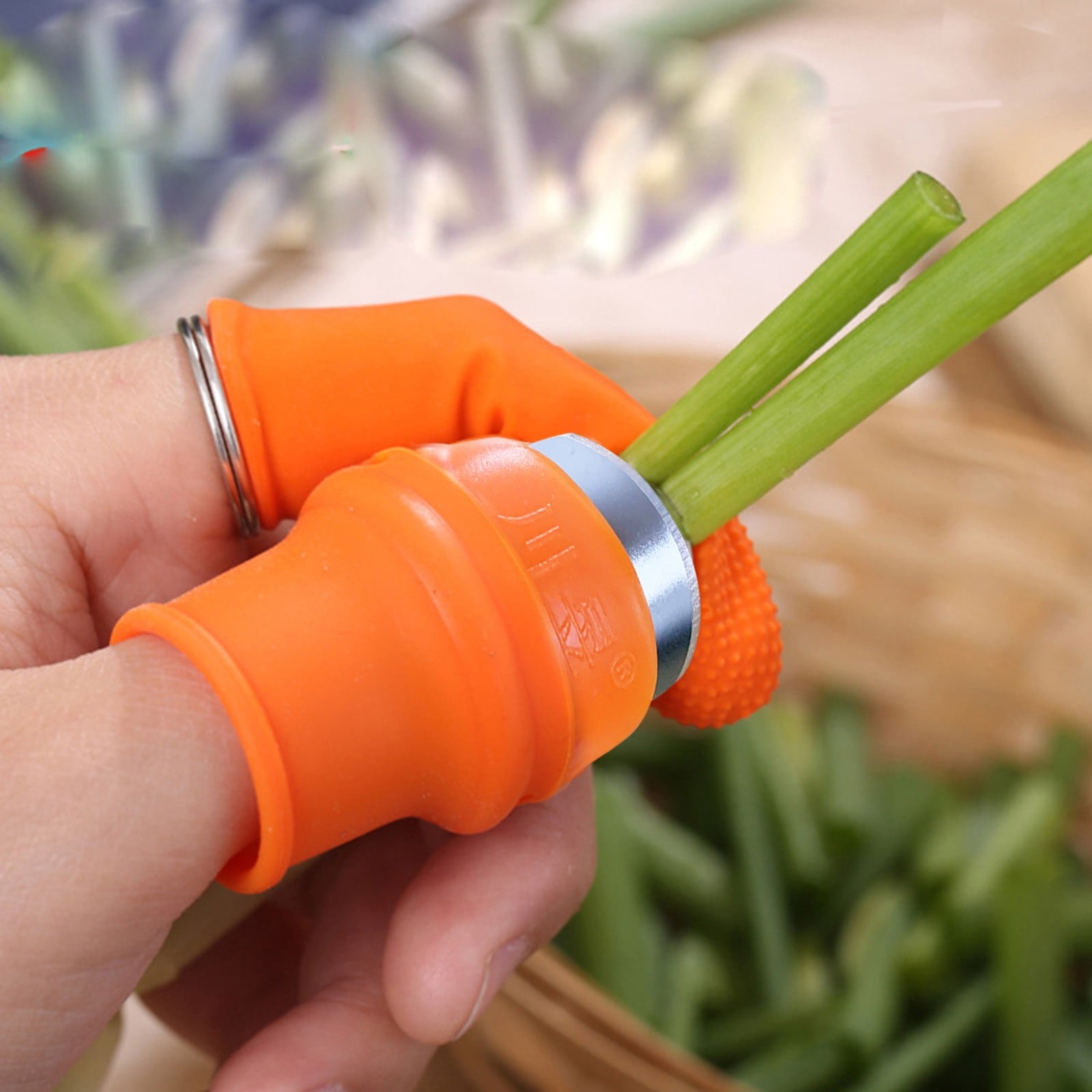 Gongjisey Trim Tool Silicone Thumb Knife Gardening Knife Kitchen Tools