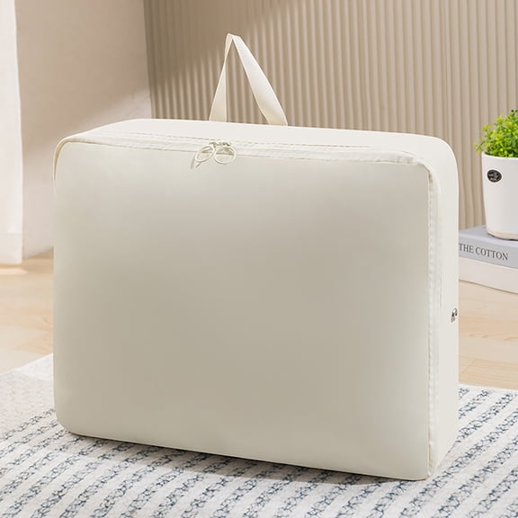 Gongsatin Quilt Down Jacket Storage Bag, Heavy-Duty Bedding Organizer, Compressible Storage for Comforters, Sweaters, Clothes, Ideal for Home Organization, Travel