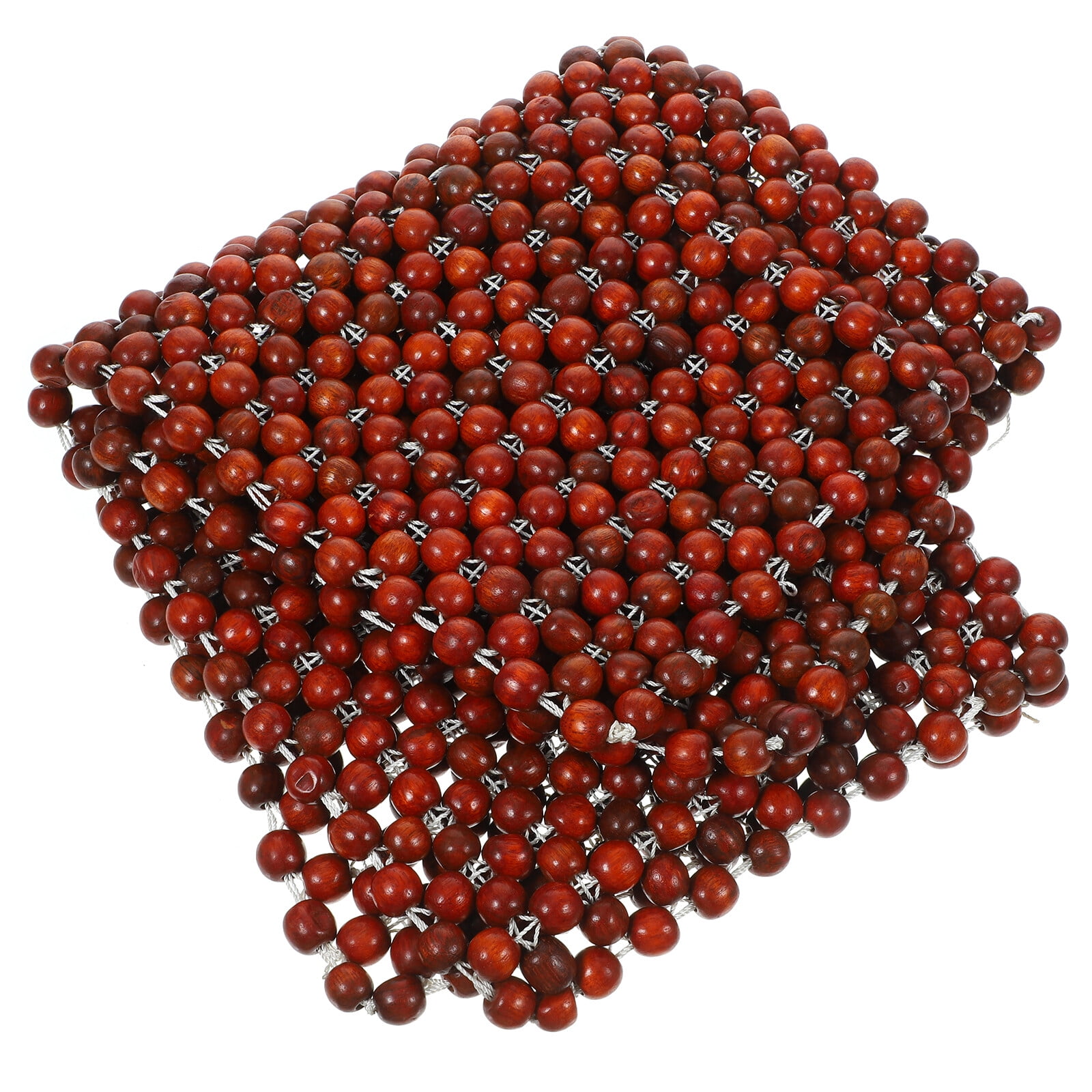 Gongxipen 1 Pc Breathable Wood Beads Seat Cushion Car Seat Cushion Wood Beaded Seat Pads