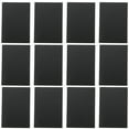 thumbnail image 1 of IDEANATEGRATE Memo Notepad Black Rectangular Simple Design Office 12Pcs 8.25X5.70X0.04In, 1 of 10