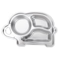 thumbnail image 1 of Gongxipen 1PC Unbreakable Divided Baby Plate Toddler Feeding Plate Kids Dish, 1 of 10
