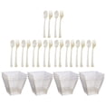 thumbnail image 1 of IDEANATEGRATE Golden Mousse Dessert Cups for Family 12 Spoons 5.0X5.0X4.5in, 1 of 8
