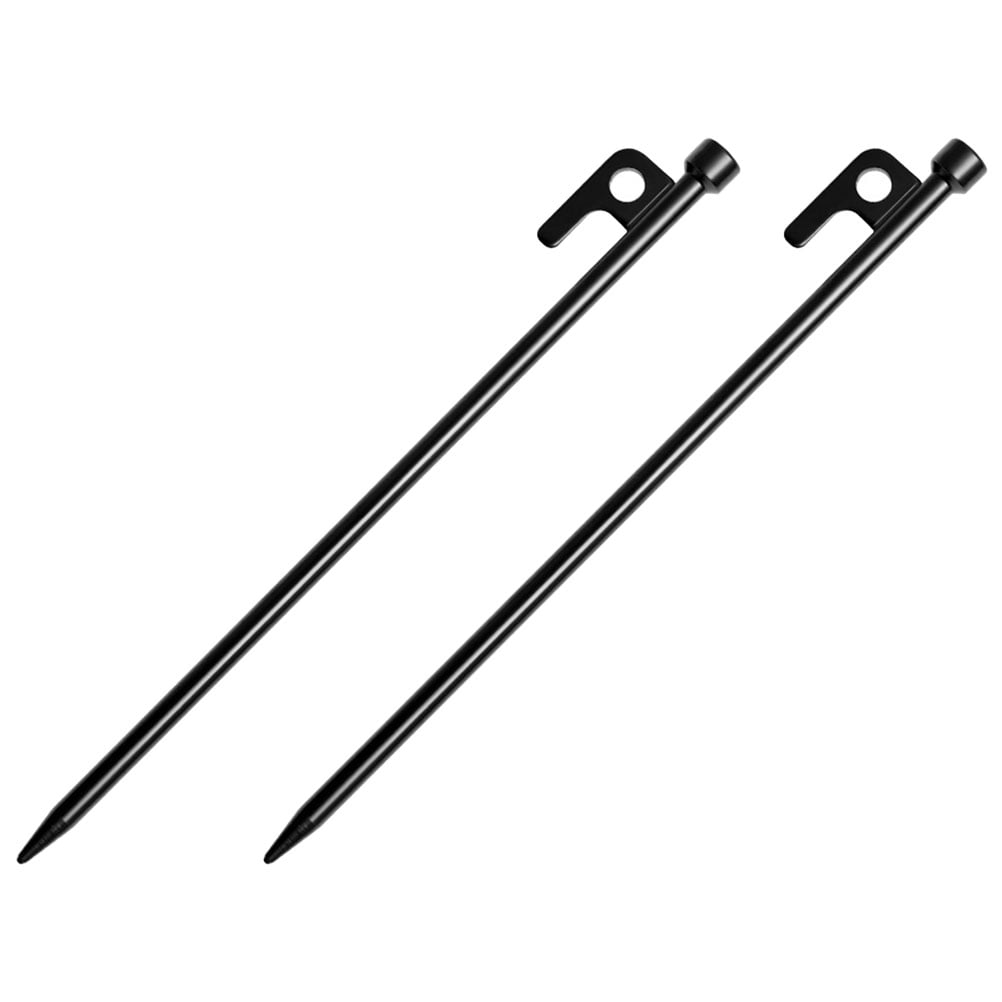 Gongxipen 2Pcs Tent Ground Nails Metal Tent Stakes Metal Tent Pegs