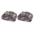 thumbnail image 1 of Gongxipen 2pcs Simulation Stone-type Resin Key Boxes Hidden Storage Case Artificial Stone Key Hider Key Holder, 1 of 6