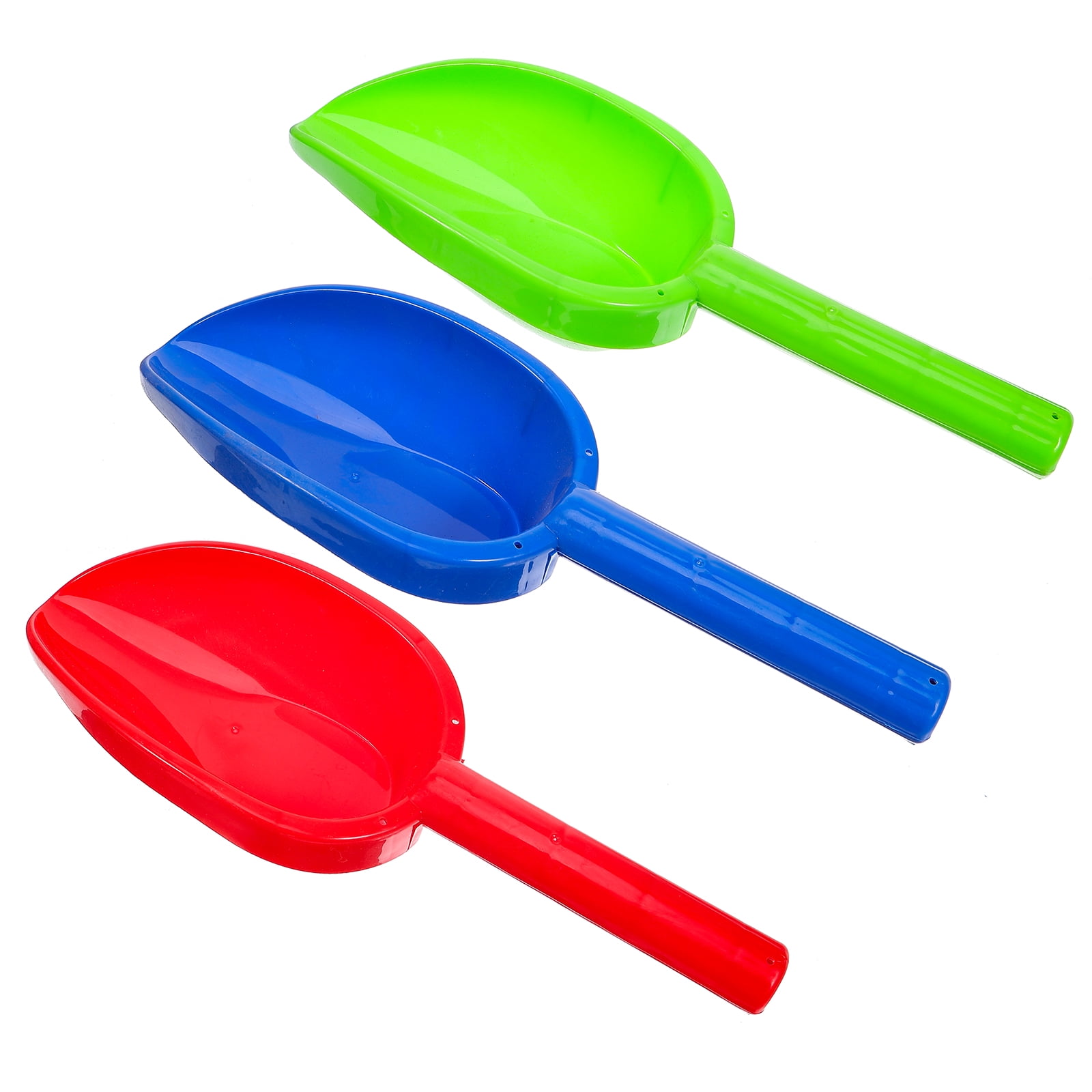 Gongxipen 3Pcs Sand Shovels for Kids Colorful Toy Scoops Plastic Beach ...