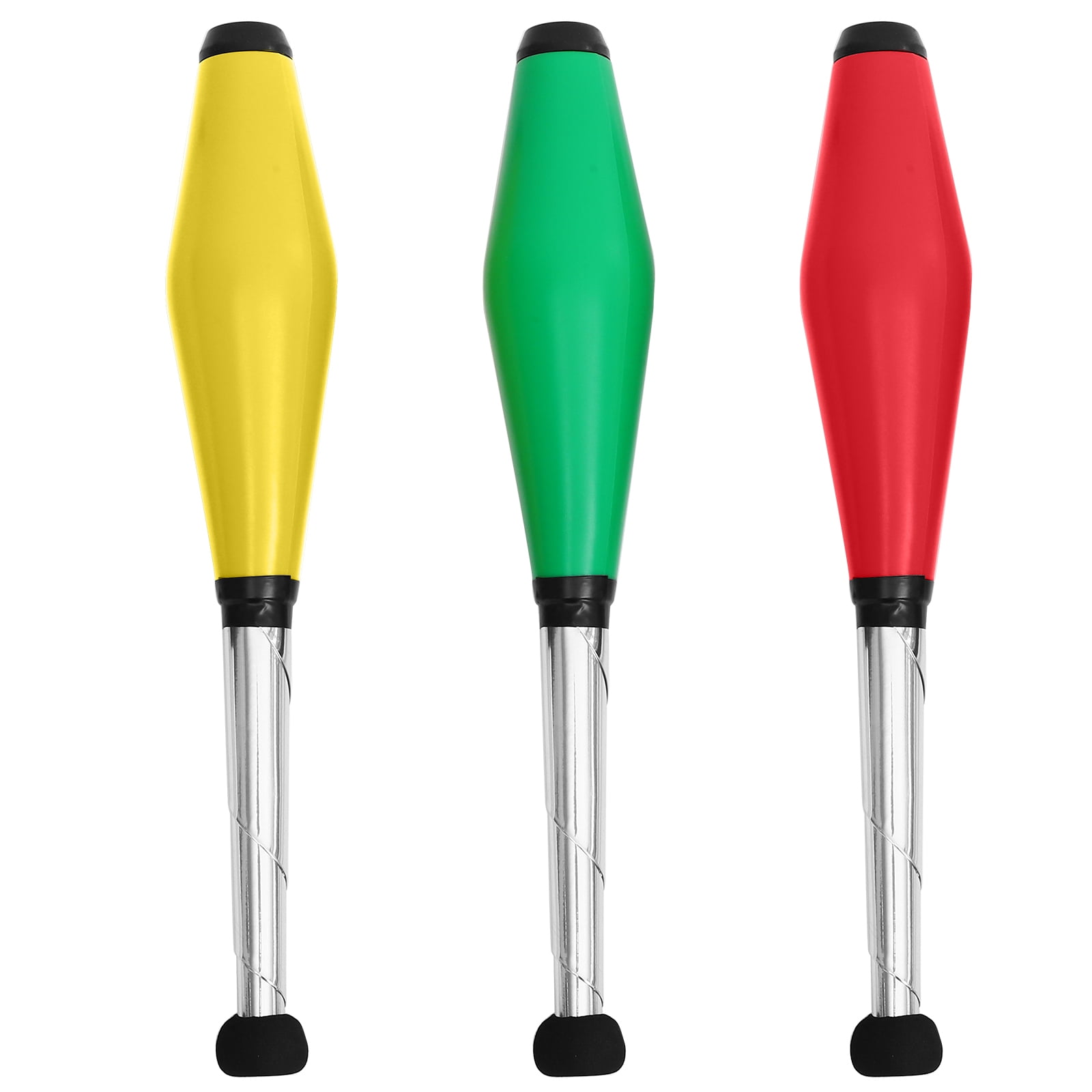 Gongxipen 3pcs Professional Juggling Clubs Sticks for Circus Kids Toys
