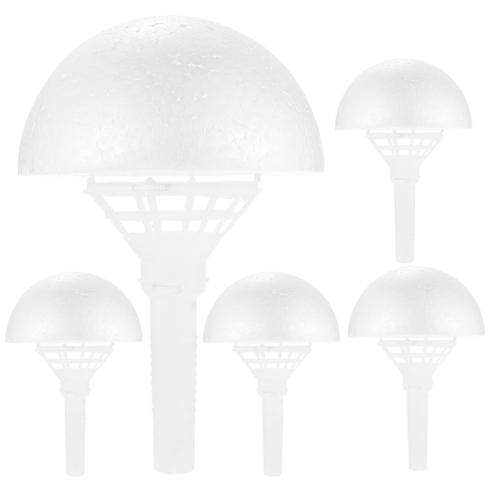 Gongxipen 4 Sets Bouquet Holder DIY Wedding Foam Bouquet Handle Bridal Fresh Artificial Flower