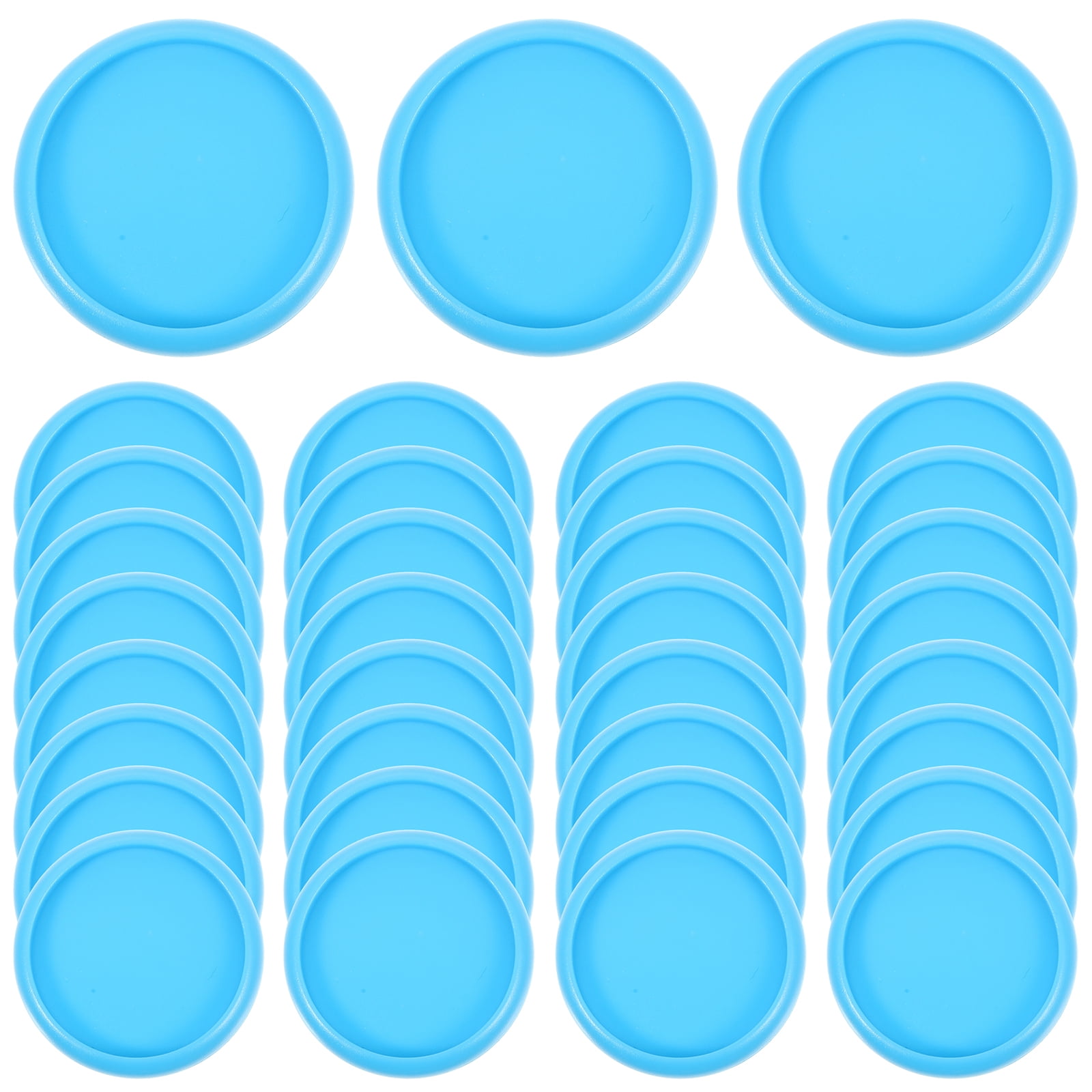 Gongxipen 44pcs Plastic Book Binding Discs Leaf Binder Binder Rings for