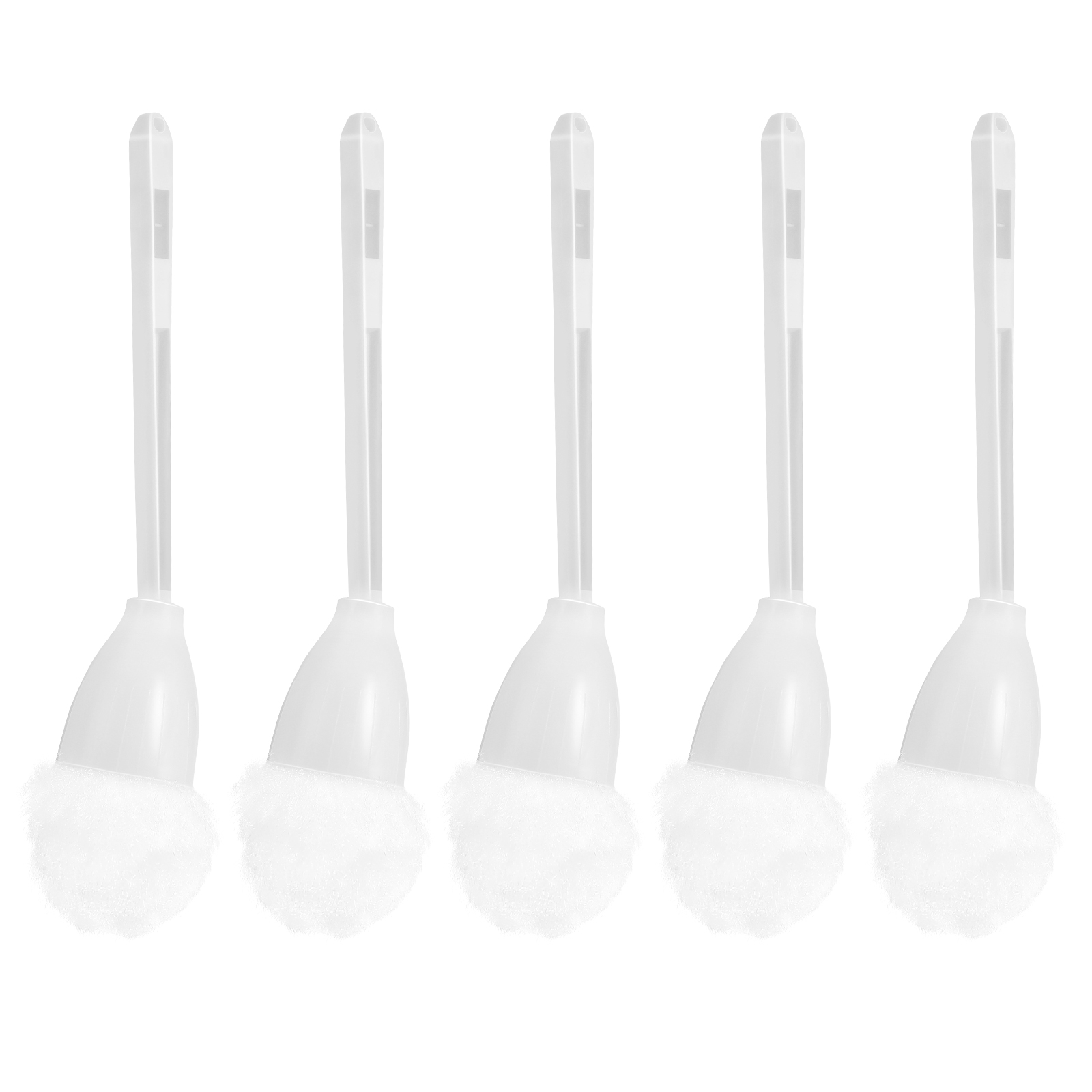 Gongxipen 5 Pcs Toilet Cleaning Brushes with Long Handles for Bathroom