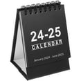 Gongxipen Mini Desk Calendars 2024 2025 Flip Calendar Standing Desk Calendar for Home Office