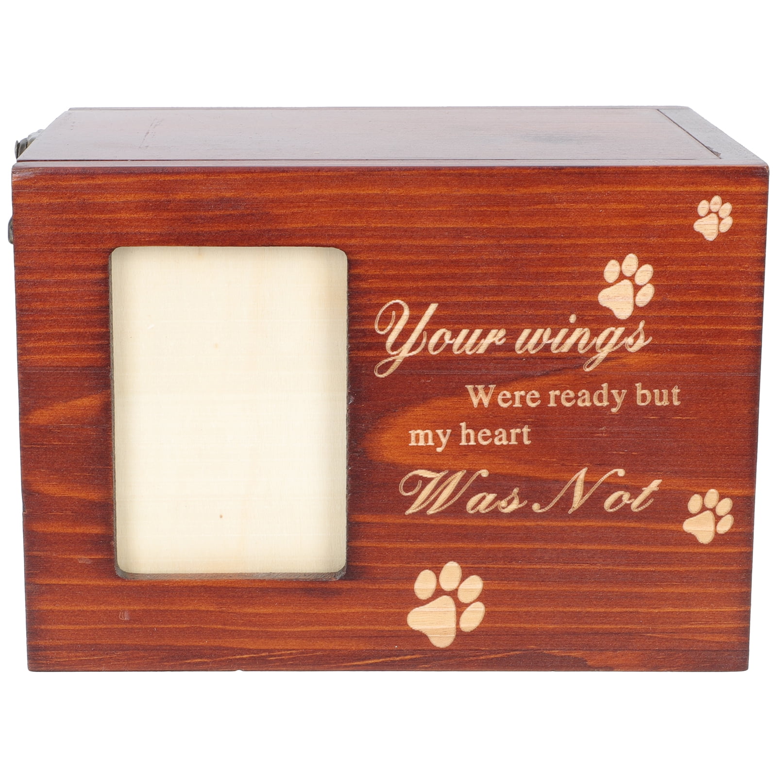 Gongxipen Pet Urn Bone Ash Box Pet Keepsake Cats Dogs Cinerary Casket