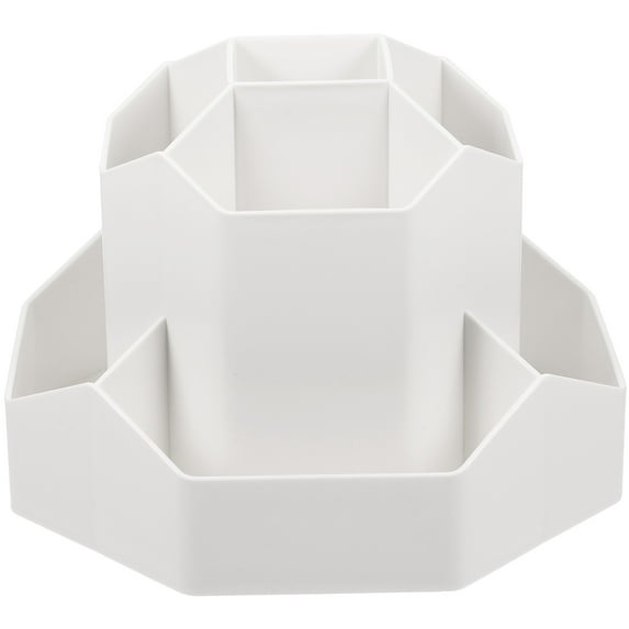 Gongxipen Rotating Brushes Holder Multifunction Rotating Pen Cup Pencil Holder Stationery Desk Organizer