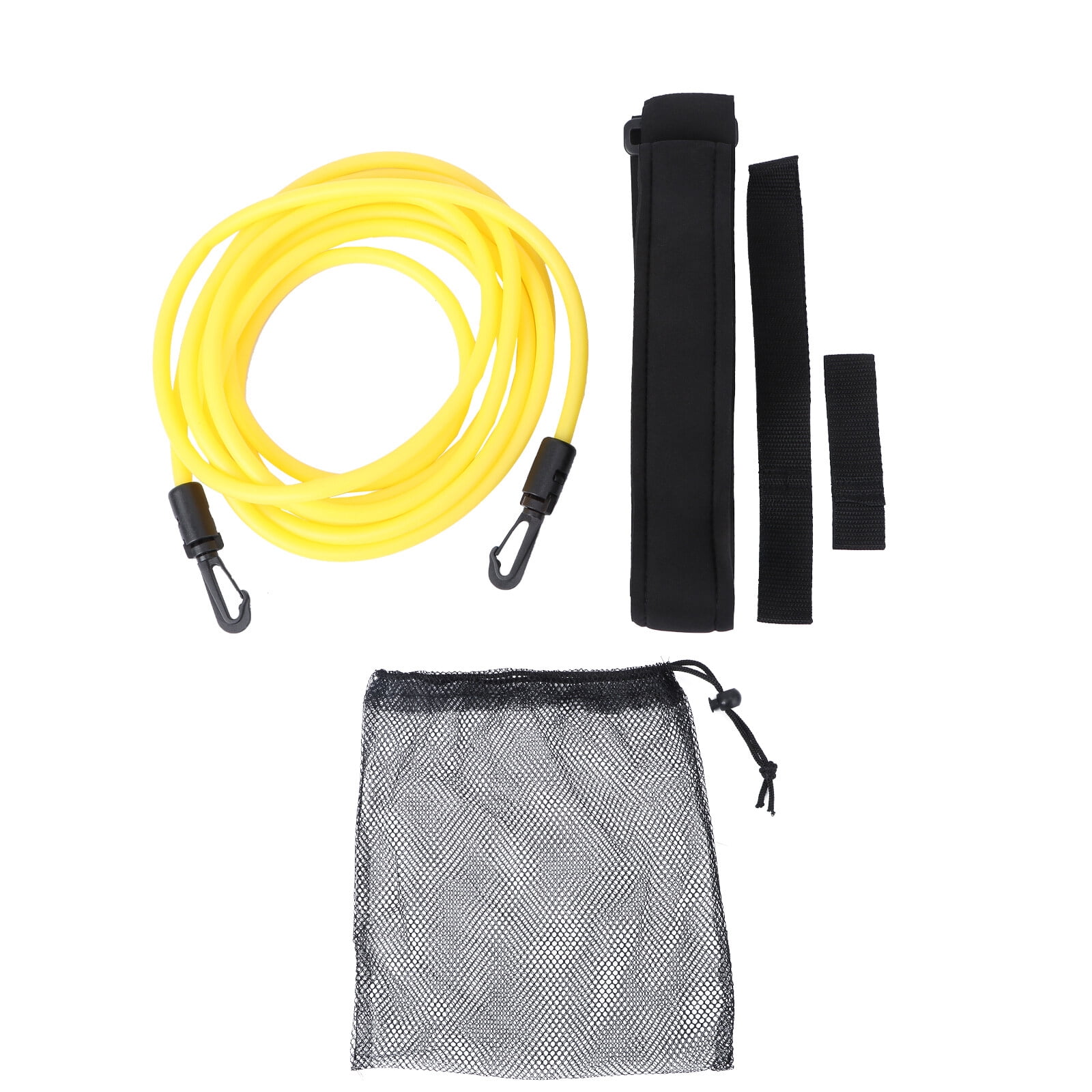 Gongxipen Swimming Resistance Belt Set Swim Training Band Swim Elastic Exerciser Belt with One