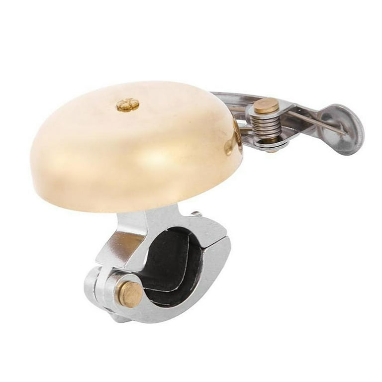 Gongxipen Vintage Copper Bike Bell Classic Horn Loud Sound Bike Ring Cycling Warning Bells for Mountain Bike Road Bike Golden