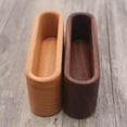 thumbnail image 1 of KALLORY Walnut Wood Card Display Case Brown 1-Pack Organizer Box for Storage and Presentation, 1 of 7