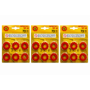 Gonher 12 Shot Ring Caps 3-Pack   216 Shots Total 18 Rings   Toy Cap Gun Refills Made in Germany