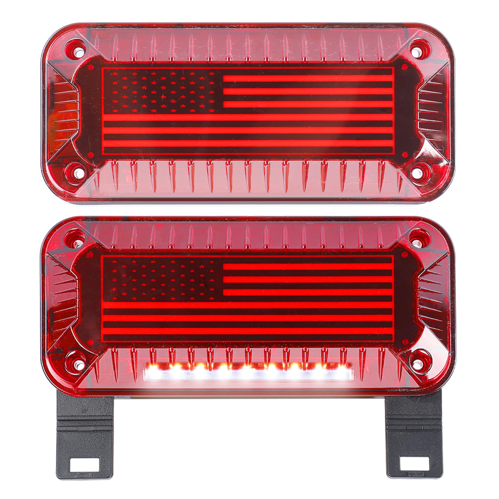 Gonice Patriotic RV Camper MMF7 Tail Lights with License Holder ...