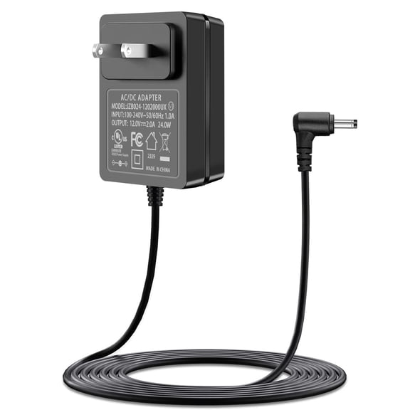 Gonine 12V Gateway Laptop Charger, 12V 2A Power Supply, Charge for GWTC116-2BL GWTN156-11BK SAW30-120-2000U GWTC116-2BK GWNC21524-BL GWTC116 GWTN156 GWTN116. with Gateway laptop Power Cord