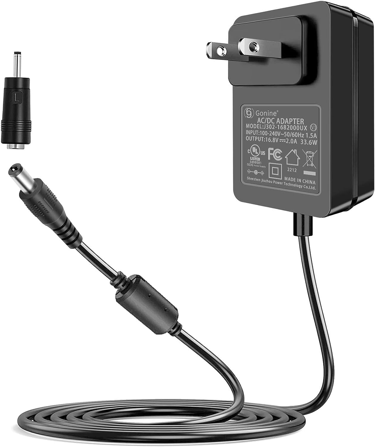 Adaptador Ca/cc De 16,8 V Para Lifepro Sonic Lpsncblue | Parcelamento