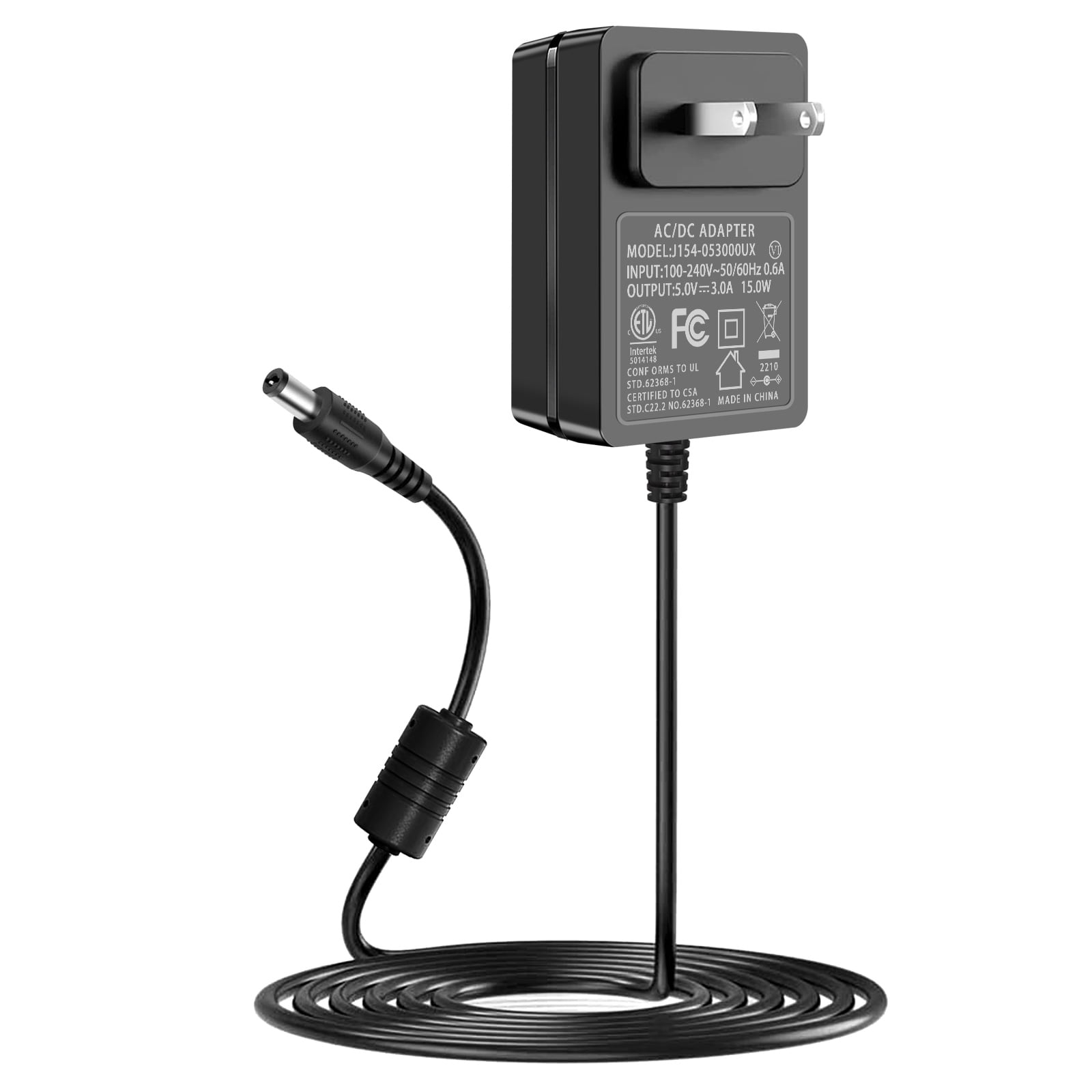 Gonine 5V 3A Power Cord Black for Graco Baby Simple Sway Swing